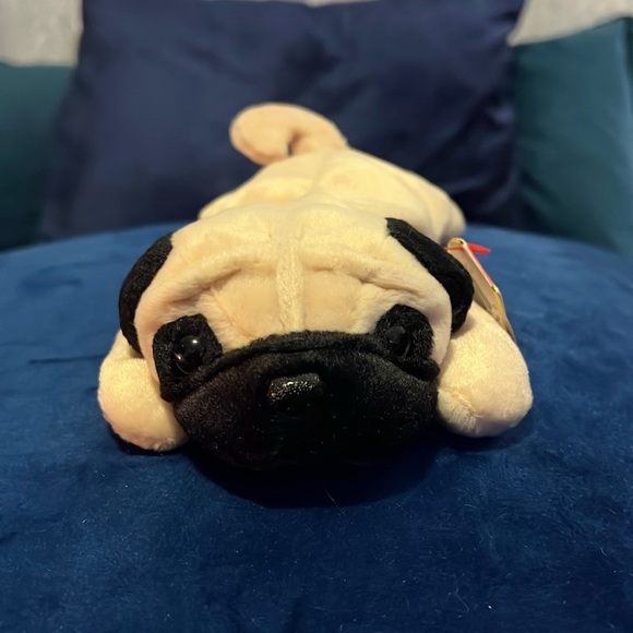 Ty Beanie Baby Pugsly - Picture 1 of 7